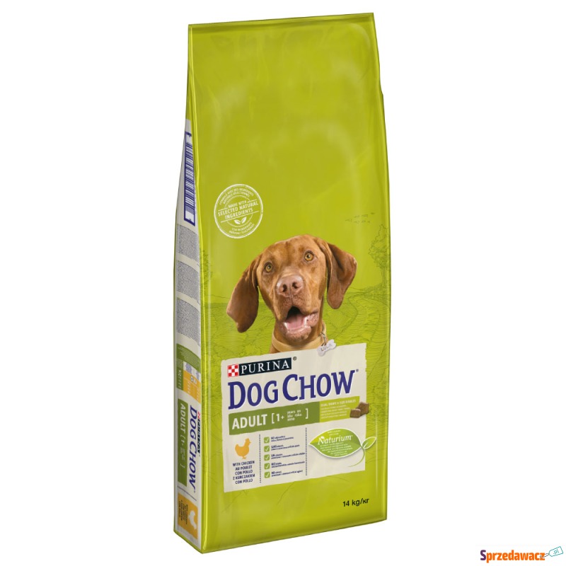 Dwupak PURINA Dog Chow, 2 x 14 kg - Adult Chicken,... - Karmy dla psów - Opole