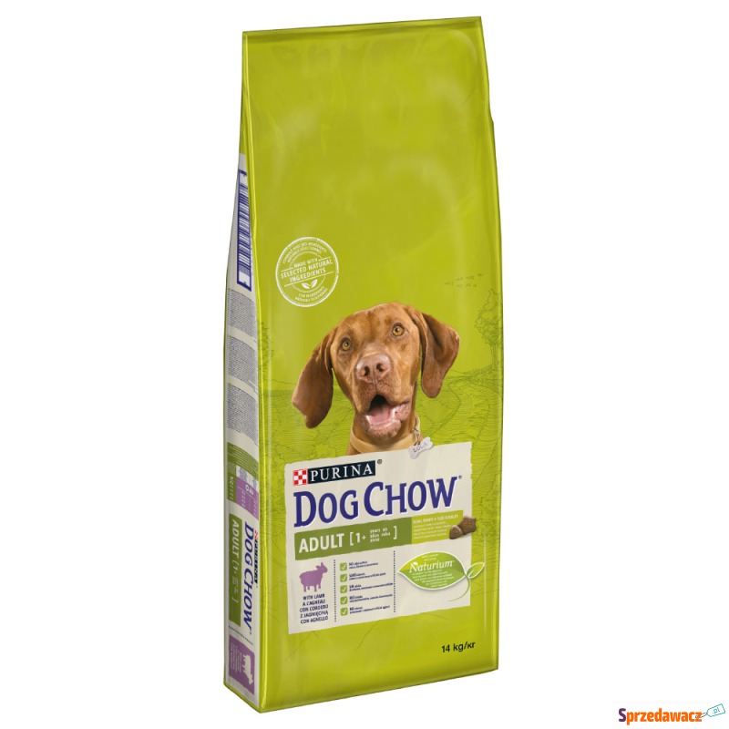 PURINA Dog Chow Adult, jagnięcina - 2 x 14 kg - Karmy dla psów - Bielsko-Biała