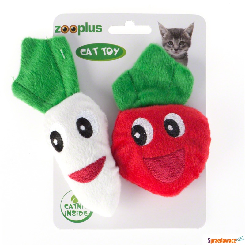 Catnip Veggies zabawki dla kota - 2 szt. - Zabawki dla kotów - Szczecin