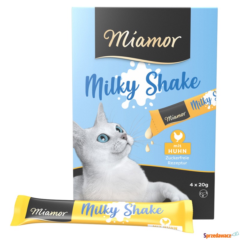 Miamor Milky Shake, kurczak - 4 x 20 g - Przysmaki dla kotów - Inowrocław