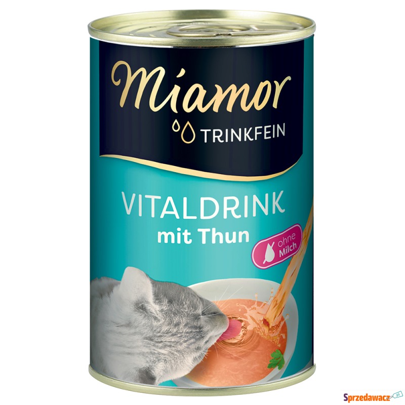 Miamor Vitaldrink napój dla kota, 6 x 135 ml -... - Przysmaki dla kotów - Tarnobrzeg