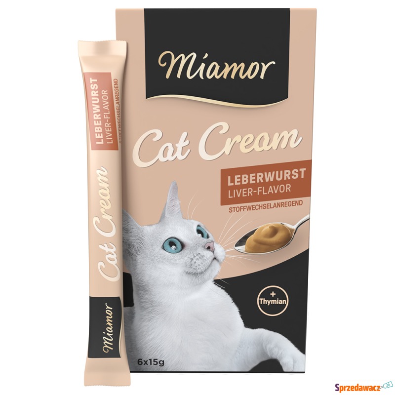 Miamor Cat Snack pasta z wątróbką - 24 x 15 g - Przysmaki dla kotów - Brodnica