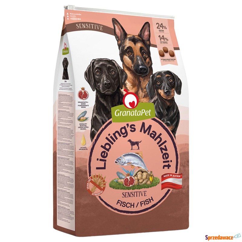 Dwupak GranataPet, 2 x 10 kg  - Adult Sensitive,... - Karmy dla psów - Skierniewice