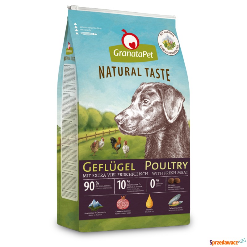 GranataPet Natural Taste, drób - 2 x 12 kg - Karmy dla psów - Piotrków Trybunalski