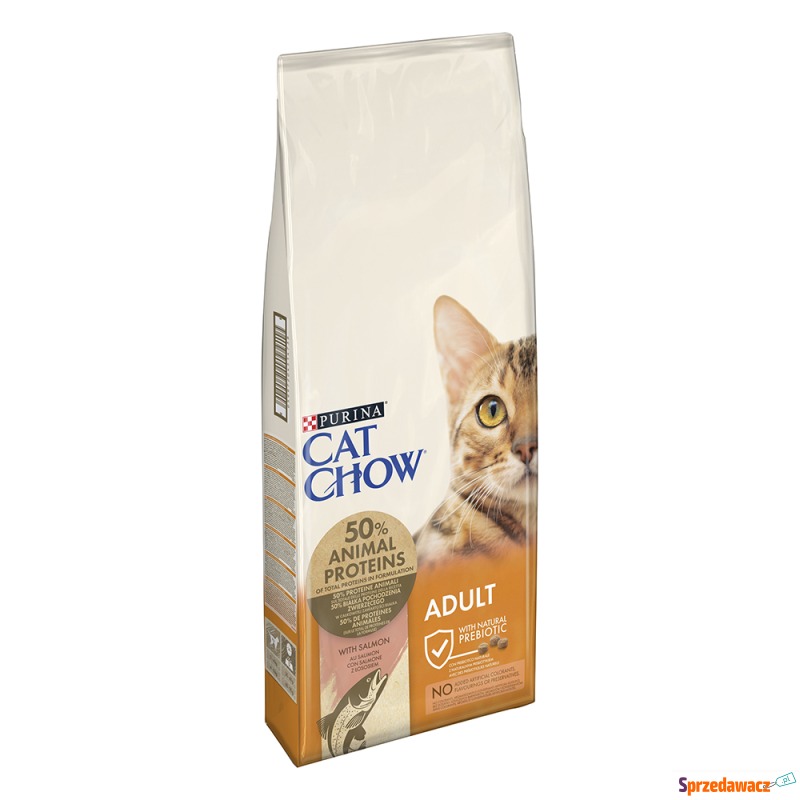 PURINA Cat Chow Adult, łosoś - 15 kg - Karmy dla kotów - Kielce