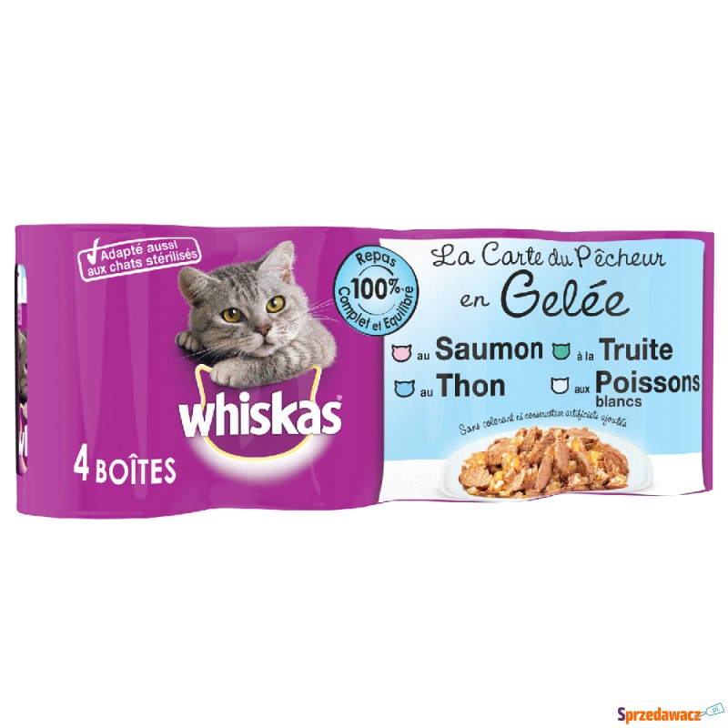 Whiskas La Carte, 12 x 390 / 400 g - Ryby w g... - Karmy dla kotów - Wrocław