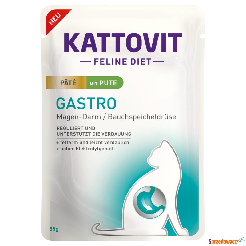 Korzystny pakiet Kattovit Gastro Paté, 30 x 85... - Karmy dla kotów - Radom