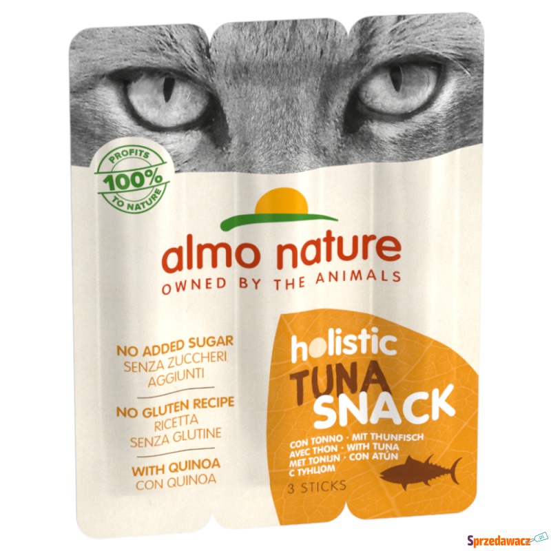 Almo Nature Holistic Snack Cat - Tuńczyk, 15 g - Przysmaki dla kotów - Rybnik