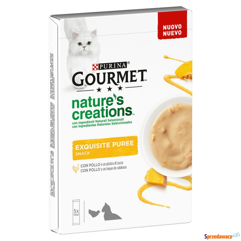 Gourmet Nature's Creations Snack, 5 x 10 g -... - Przysmaki dla kotów - Częstochowa