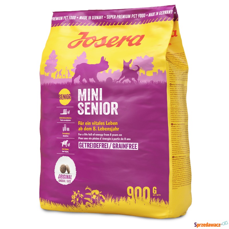 Josera MiniSenior - 4,5 kg (5 x 900 g) - Karmy dla psów - Rzeszów