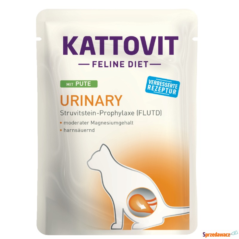 Kattovit Urinary w saszetkach - Indyk, 24 x 85... - Karmy dla kotów - Chorzów