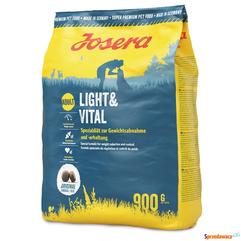 Josera Light & Vital - 4,5 kg (5 x 900 g) - Karmy dla psów - Częstochowa