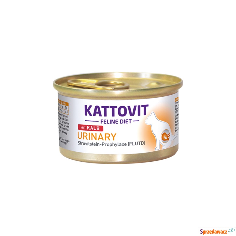 Kattovit Urinary, 12 x 85 g - Cielęcina - Karmy dla kotów - Katowice