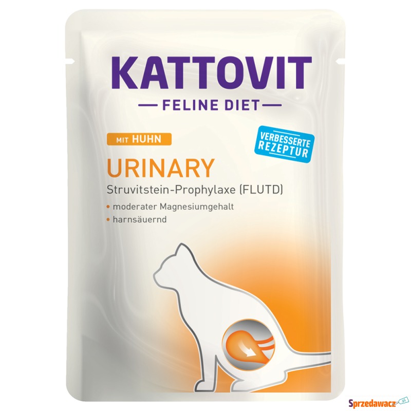 Kattovit Urinary w saszetkach - Kurczak, 6 x 85... - Karmy dla kotów - Ciechanów