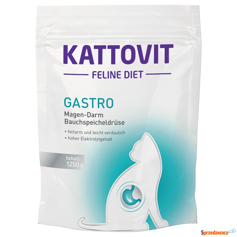 Kattovit Gastro - 1,25 kg - Karmy dla kotów - Tarnowskie Góry