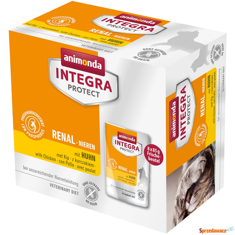 animonda Integra Protect Adult Nerki, 8 x 85 g... - Karmy dla kotów - Szczecinek