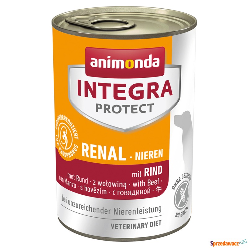 animonda Integra Protect Renal, puszki - Woło... - Karmy dla psów - Zgorzelec