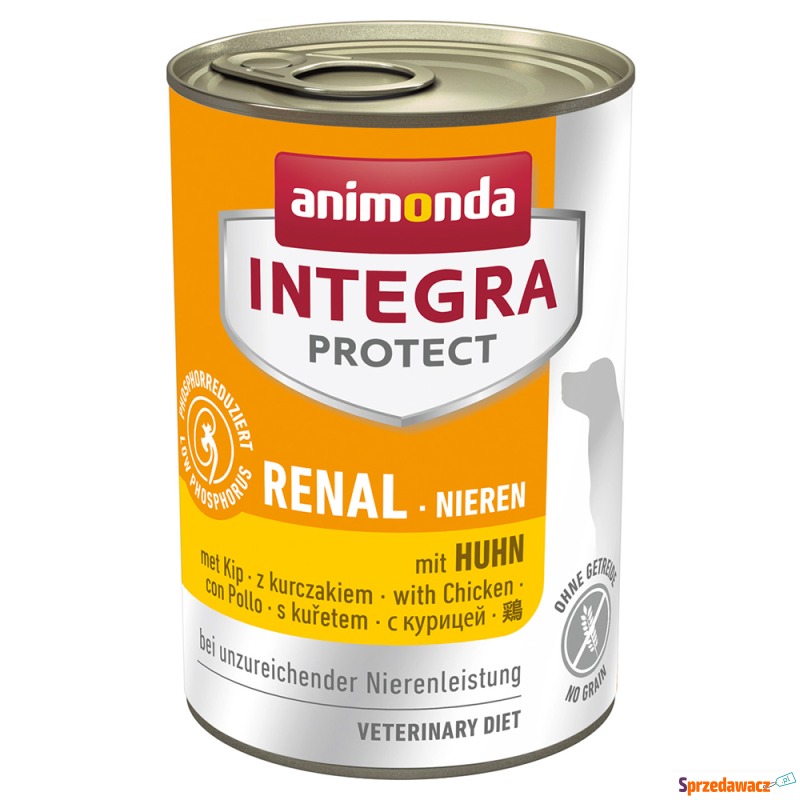 animonda Integra Protect Renal, puszki - Kurczak,... - Karmy dla psów - Zielona Góra