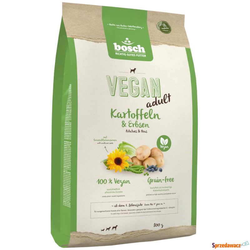 bosch HPC Adult Vegan, ziemniaki i groch - 800... - Karmy dla psów - Łódź