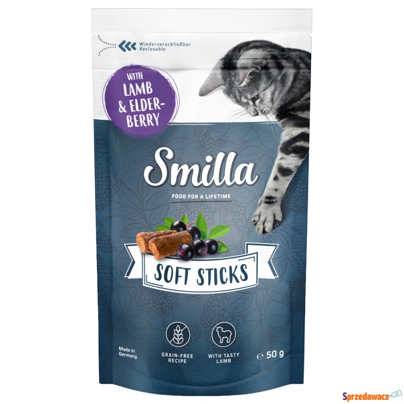 Smilla Soft Sticks, 50 g - Jagnięcina i owoc... - Przysmaki dla kotów - Warszawa