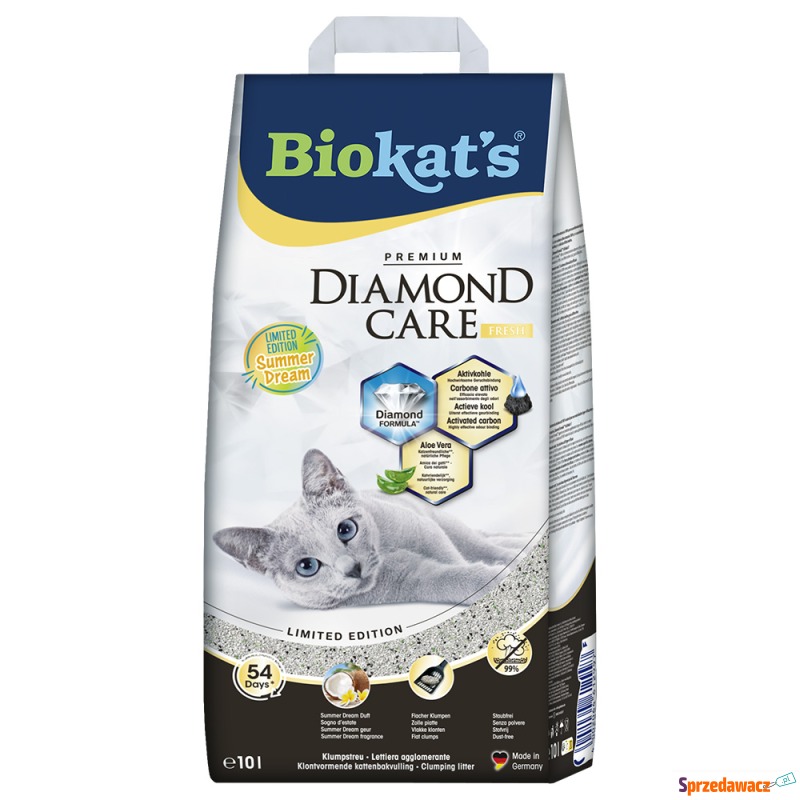 Biokat’s Diamond Care Fresh Summer Dream żwirek... - Żwirki do kuwety - Szczecinek