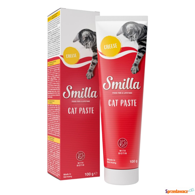 Smilla pasta serowa - 3 x 100 g - Przysmaki dla kotów - Elbląg