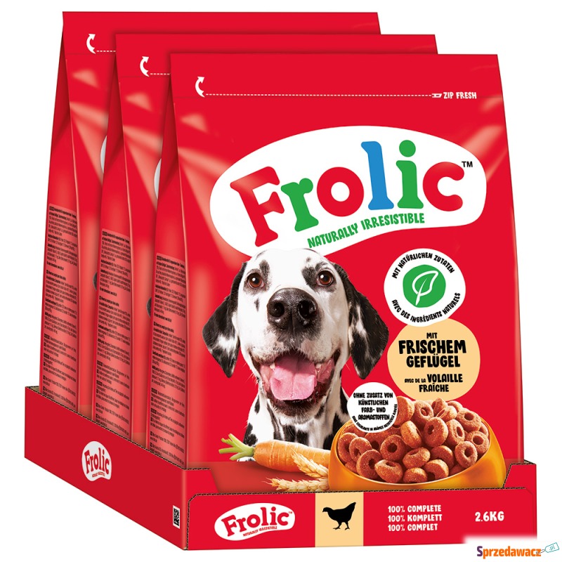 Frolic z drobiem, warzywami i ryżem - 7,8 kg (3... - Karmy dla psów - Jelenia Góra