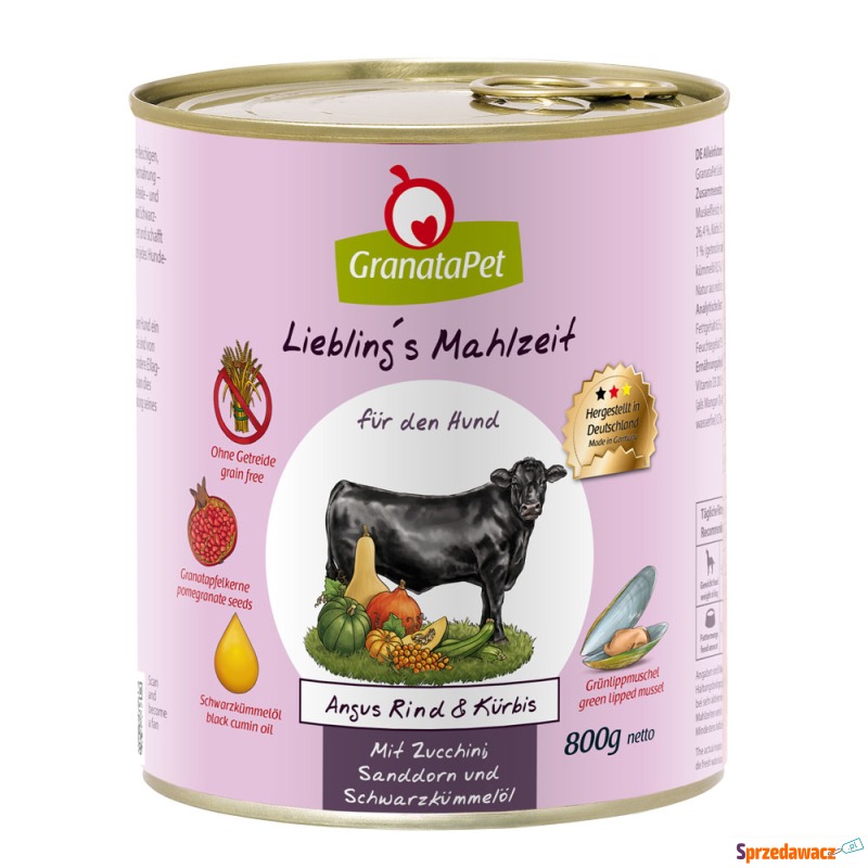 GranataPet Liebling's Mahlzeit, 6 x 800 g - W... - Karmy dla psów - Poznań