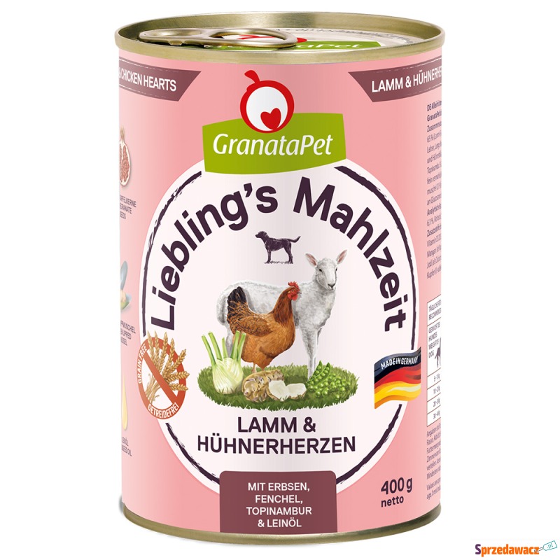 GranataPet Liebling's Mahlzeit, 6 x 400 g - J... - Karmy dla psów - Koszalin