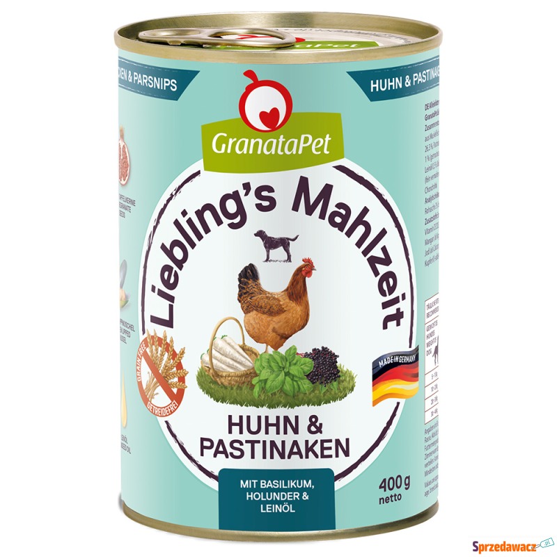 GranataPet Liebling's Mahlzeit, 6 x 400 g - K... - Karmy dla psów - Radom