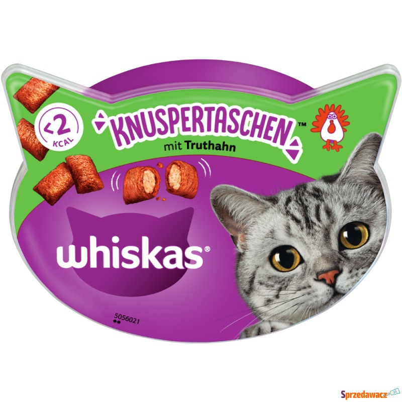 Whiskas Temptations, chrupiące poduszeczki -... - Przysmaki dla kotów - Gliwice