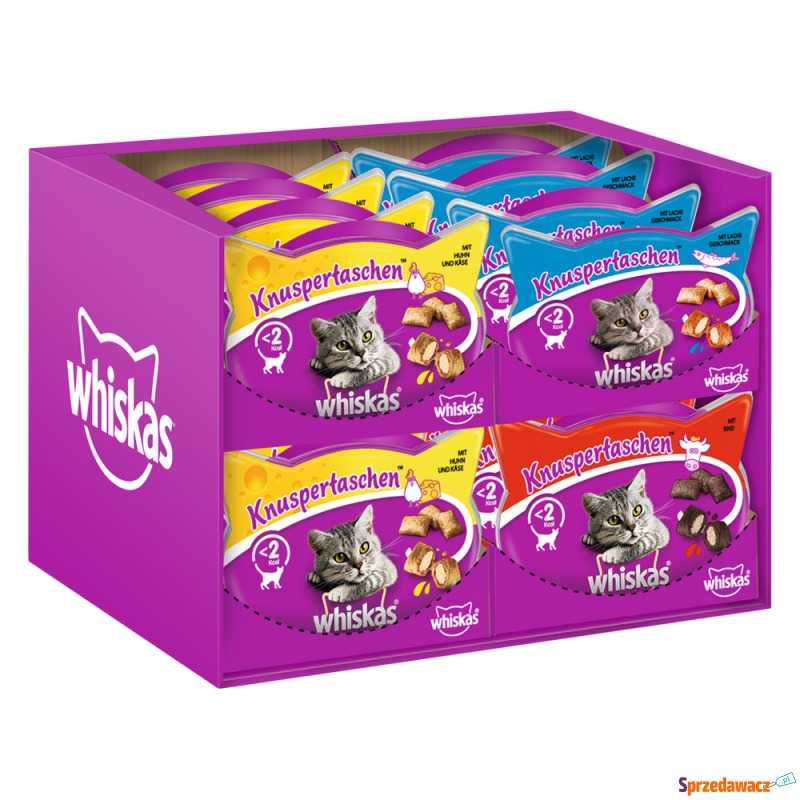 Whiskas Crunch, 16 x 60 g - Pakiet mieszany (3... - Przysmaki dla kotów - Warszawa