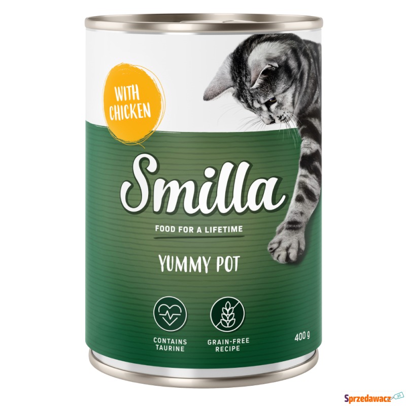 Smilla Yummy Pot, 20 x 400 g - Kurczak - Karmy dla kotów - Sosnowiec