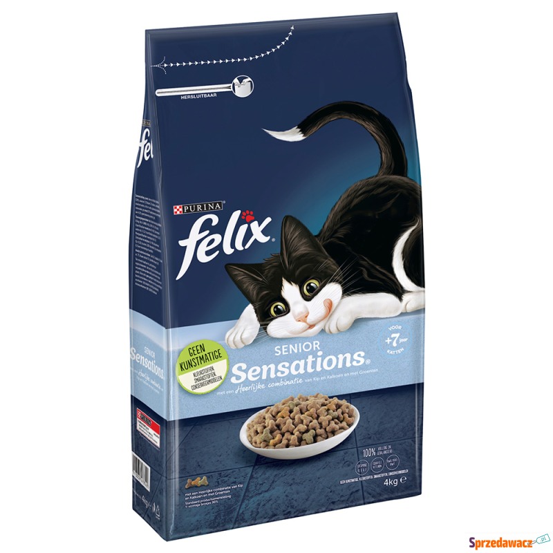 Felix Senior Sensations - 4 kg - Karmy dla kotów - Dąbrowa Górnicza