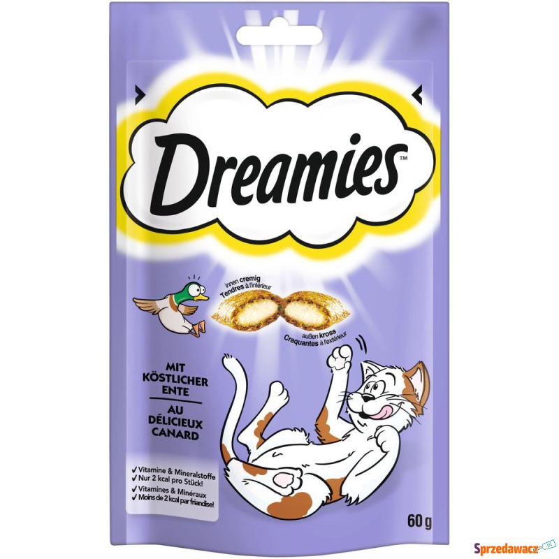 Dreamies przysmaki dla kota - Kaczka, 4 x 60 g - Przysmaki dla kotów - Radom