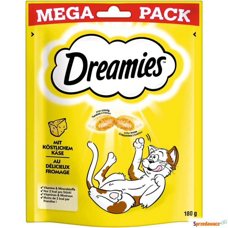 Dreamies przysmak dla kota - Ser, 180 g - Przysmaki dla kotów - Katowice