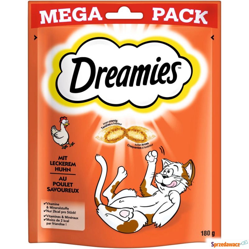 Dreamies przysmak dla kota - Kurczak, 180 g - Przysmaki dla kotów - Częstochowa