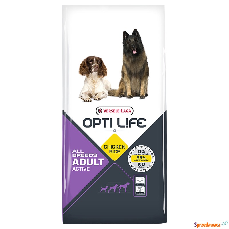 Opti Life Adult Active - 2 x 12,5 kg - Karmy dla psów - Przemyśl