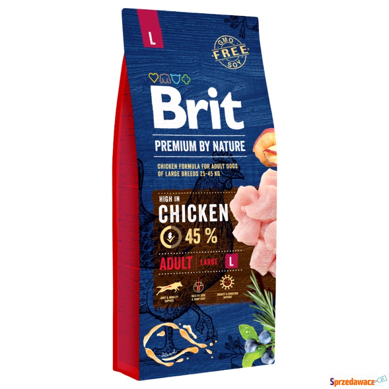 Dwupak Brit Premium by Nature - Premium by Nature,... - Karmy dla psów - Płock