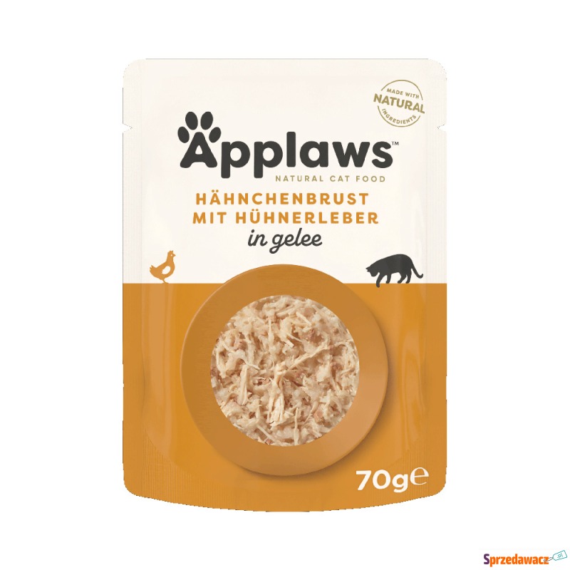 Megapakiet Applaws w galarecie, 32 x 70 g - K... - Karmy dla kotów - Grudziądz