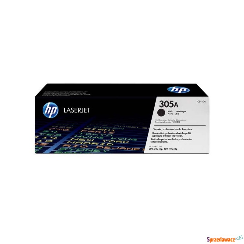 Oryginalny toner HP 305A czarny (CE410A) - Tusze, tonery - Piła