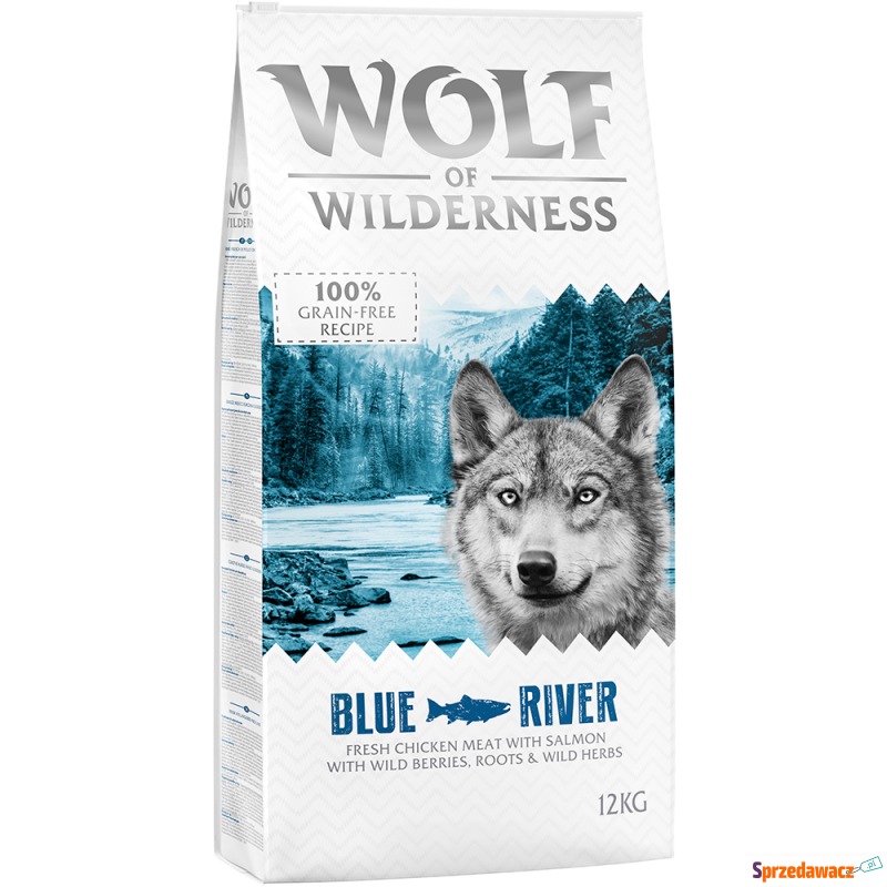 Wolf of Wilderness Adult „Blue River”, łosoś... - Karmy dla psów - Piekary Śląskie