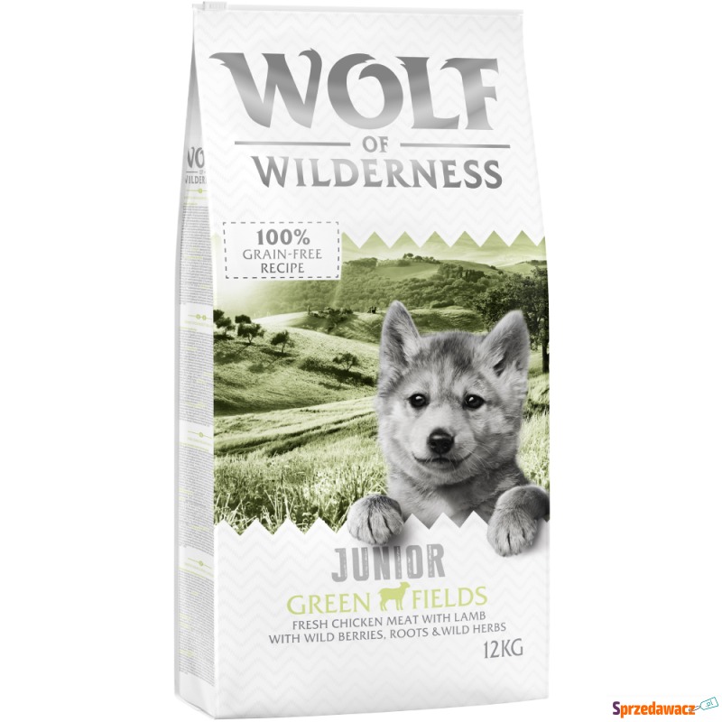 Wolf of Wilderness Junior "Green Fields" (bez... - Karmy dla psów - Olsztyn