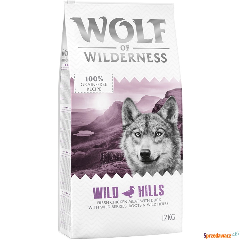 15% taniej! Wolf of Wilderness, 2 x 12 kg - Adult... - Karmy dla psów - Rzeszów