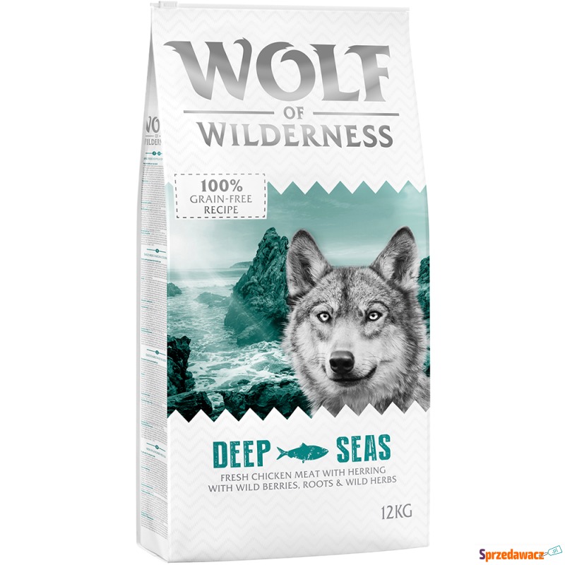 Wolf of Wilderness Adult „Deep Seas”, śledź -... - Karmy dla psów - Malbork