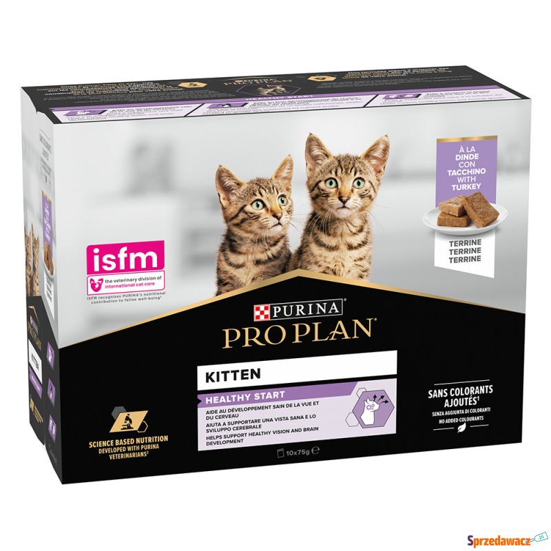 PURINA PRO PLAN Kitten Healthy Start, 10 x 75... - Karmy dla kotów - Katowice