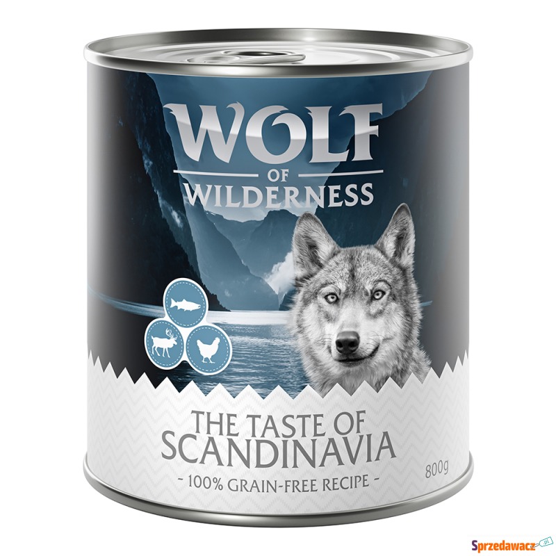 Wolf of Wilderness „The Taste Of", 6 x 800 g -... - Karmy dla psów - Gorzów Wielkopolski