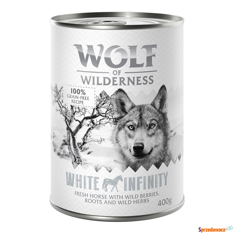 Wolf of Wilderness Adult, 6 x 400 g - White I... - Karmy dla psów - Kutno