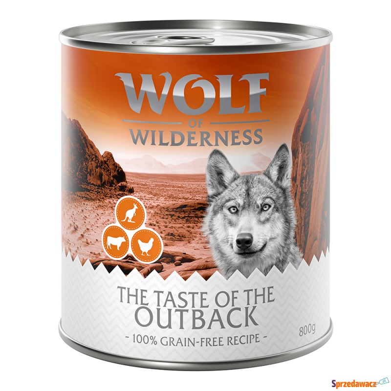 Wolf of Wilderness „The Taste Of", 6 x 800 g -... - Karmy dla psów - Głogów