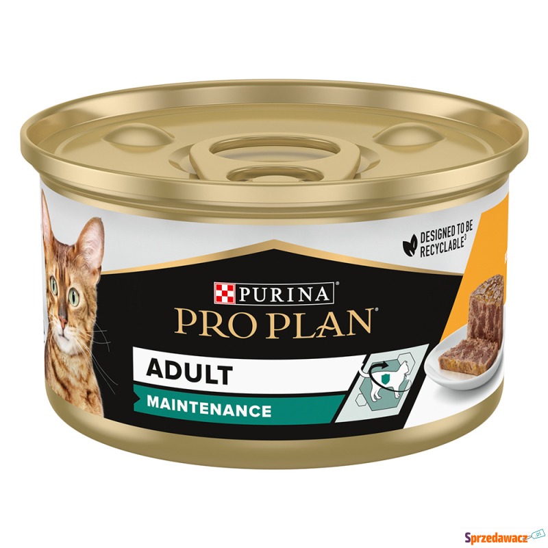 Megapakiet PURINA PRO PLAN, puszki, 48 x 85 g... - Karmy dla kotów - Inowrocław